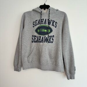 Gray Seahawks Hoodie - Youth Sz. L